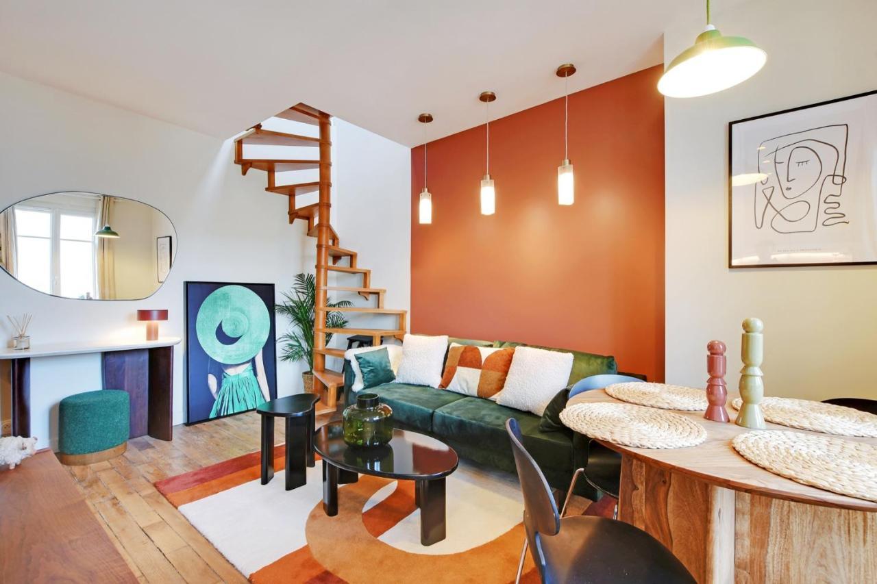Apartamento Luxury Duplex Boulogne-Billancourt Exterior foto